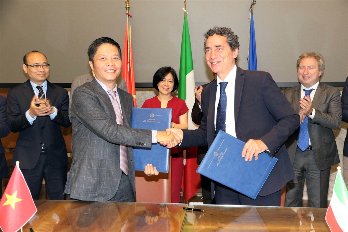 Hợp tác giữa Việt Nam và Italy