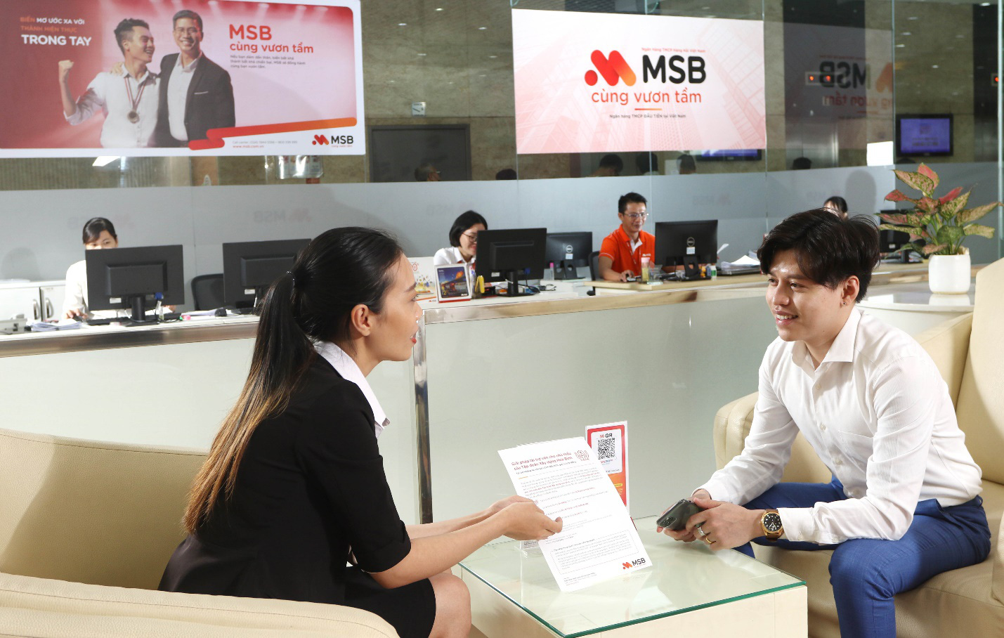Dịch vụ chuyển tiền quốc tế siêu nhanh và phí giao dịch 0 đồng của ngân hàng MSB