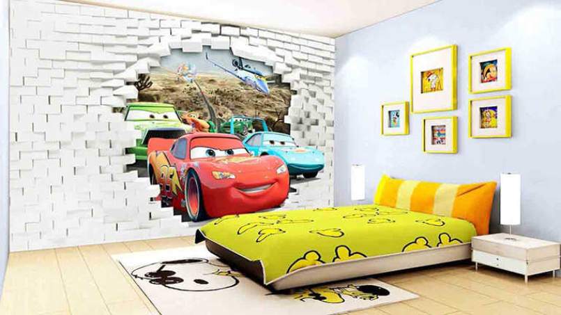 Tiêu chí lựa chọn tranh dán tường đẹp cho phòng ngủ trẻ em